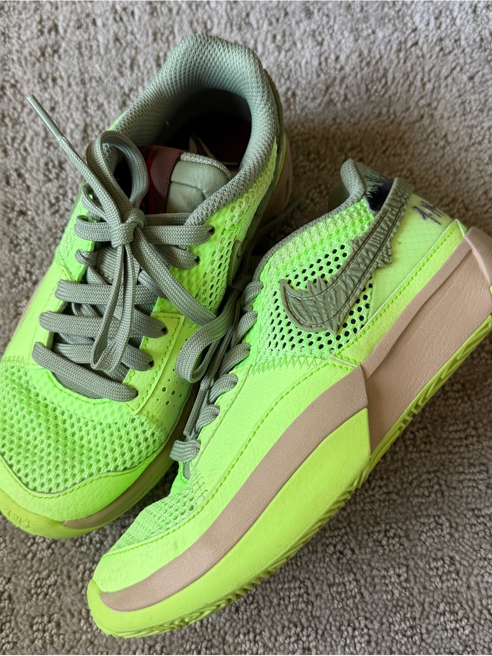 Youth Nike Ja 1 “Zombie” Basketball Shoes